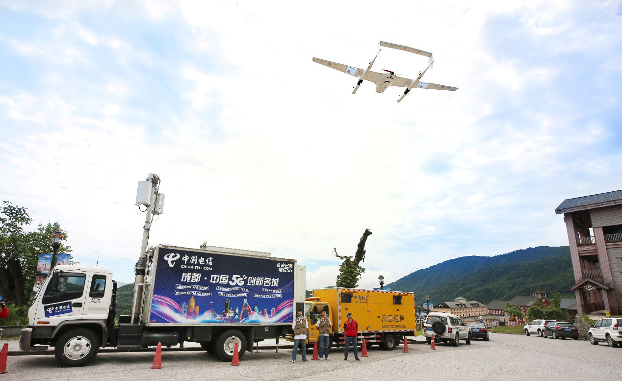 無人機應急通信